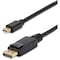 Startech.Com 3ft 1m Mini DP to DisplayPort 1.2 Cable MDP2DPMM3 - alternate 1