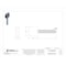 Zoro Select Thumb Screw, No. 10-24 Thread Size, Wing/Spade, Black Oxide Steel, 1/2 in Head Ht, 1 in Lg Z1085 - alternate 4