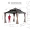 Sunjoy 12X12 Kingston Hardtop Rectangular Gazebo A10204364000 - alternate 6