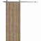 Sartodoors Modern Barn Door 28 x 84 inches, BASIC 3001 Caramel Oak, 6.6FT Silver Rail Track Heavy Hardware Se BASIC3001BD-S-NATUR-2884 - alternate 1