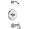 Delta Cassidy Monitor 14 Series Tub & Shower Trim - Less Handle - Less Head T14497-LHP-LHD - alternate 1
