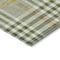 Homeroots 3' X 5' Olive Green Brown And Ivory Plaid Washable Indoor Outdoor Area Rug 601494 - alternate 7