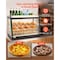 Vevor 3-Tier Commercial Food Warmer Display Pizza Cabinet 105L with LED Light NB-602D - alternate 5