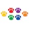 Teacher Created Resources Colorful Paw Prints Magnetic Accents, 18PK TCR77207 - alternate 1