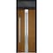 Vdomdoors Steel Door Deux 1744 Natural Oak Transom Black Window Stainless Inserts Single Modern Painted-W36xH DEUX1744EXD-OAKB-W36xH80+16-RH-O - alternate 8