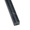 Apollo Tile Black 1x12 Eastern Black Marble Honed Pencil Liner Tile Trim 0.67 sqft/case, 10PK APLMTX884HA - alternate 3