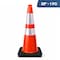 Dsv Standard Traffic Safety Cone 28" with Heavy Black Base and Reflective Collars, Orange, PVC 97128 - alternate 1