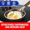 Bakken-Swiss Mini Nonstick Egg and Omelet Pan, Eco-Friendly, Copper/Golden, 5.5, 2PK BKCWMIN55 - alternate 6