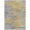 Homeroots 5' X 8' Gold Gray And Charcoal Abstract Washable Indoor Outdoor Area Rug 587165 - alternate 7