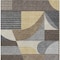 Homeroots 3' X 5' Brown Taupe And Wheat Geometric Washable Indoor Outdoor Area Rug 616718 - alternate 6
