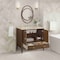 James Martin Vanities Myrrin 36" Vanity, Mid Century Walnut, w/ 3 CM Tajnar Eclos Top 485-V36-WLT-3TJR - alternate 5