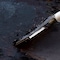 Mr Bar-B-Q Products Mr. BAR-B-Q Griddle Scraper, 15-1/2 in L Brush, 5.6 in W Brush, Stainless Steel Bristle, Plastic Handle 08803RZ - alternate 2