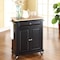 Crosley Compact Wood Top Kitchen Cart KF30021EBK - alternate 5