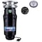 Wastemaid 3/4 HP Compact Slim Garbage Disposal Anti-Jam and Corrosion Proof with Odor Protection 10-US-WM-458-SL-3B - alternate 1