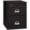 Fireking 4 Drawer, 1 Hr Fire & Impact Rated, Vertical, 31" depth Letter Ivory White 4-1831-CIW - alternate 1