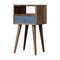 Homeroots 22" Brown Solid Wood One Drawer Nightstand 651884 - alternate 6