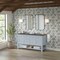 James Martin Vanities Breckenridge 60 in. Double Vanity, Serenity Blue w/ 3 CM Parisien Bleu Top 330-V60D-SRB-3PBL - alternate 4