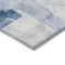 Homeroots 3' X 5' Denim Blue Gray And Ivory Abstract Washable Indoor Outdoor Area Rug 618082 - alternate 6
