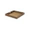 Homeroots 24in Brown Square Reclaimed Wood Tray With Handles 376050 - alternate 6