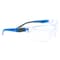 General Electric 02 Series Impact-Resistant Safety Glasses Clear Lens Blue/Gray Frame 1 pk GE202C - alternate 4