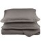 Lavish Home 3-Piece Queen Quilt Set Bedspread & 2 Pillow Shams with Embossed Diamond Pattern Lightweight Set 66-001-QGY - alternate 7