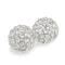 Homeroots Set of Two Silver And Clear Faux Crystal And Metal Orb Decorative Tabletop Sculptures, 2PK 373743 - alternate 4