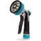 Gilmour Swivel Connect 8 Pattern Adjustable Metal Hose Nozzle 825702-1001 - alternate 2