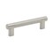 Amerock Bronx 5-1/16 in 128 mm Center-to-Center Satin Nickel Cabinet Pull BP36558G10 - alternate 1