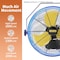 Edendirect Outdoor Fan, Wall Mount, 14 in Blade Dia, 120V, 2,050/2,300/2,600 cfm IR-FANOW14 - alternate 6