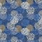 Homeroots 9' X 12' Navy Blue Brown And Ivory Polka Dot Washable Indoor Outdoor Area Rug 594266 - alternate 4