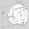 Honeywell Kromschroder SW, PRESS, AIR, AUTO RST, 0.12 1.2 IN. W.C. KS84444952 - alternate 3