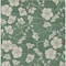 Homeroots 5' X 8' Sage And Ivory Floral Washable Indoor Outdoor Area Rug 600049 - alternate 5