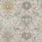 Homeroots 9' X 12' Beige Brown And Green Damask Washable Indoor Outdoor Area Rug 599398 - alternate 9
