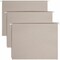 Smead Hanging File Folders, Gray, PK25 SMD64063 - alternate 1