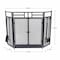 Lavish Home Fireplace Screen 3 Panel Fireplace Gate with Fireplace Doors and 4PC Fire Place Tools Set 80-FPTS-12 - alternate 5