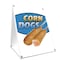 Signmission Corn Dogs, 36 Inch x 24 Inch A-frame Yard Sign, Plastic Sign SBC-2436-Corn Dogs - alternate 1