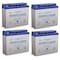 Power-Sonic 12V 18Ah AGM Rechargeable Battery, 4PK PS-12180 F2 - alternate 1