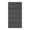 Hirsh 36" W 5 Drawer Lateral File Cabinet, Charcoal, A4/Legal/Letter 17641 - alternate 7