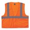 Ergodyne GloWear 8210Z Class 2 Economy Mesh Vest, Polyester, Orange, Small/Medium 21043 - alternate 4