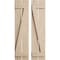 Ekena Millwork Rustic Two Board Spaced Board-n-Batten Pecky Cypress Faux Wood Shutters w/Z-Board, 11 1/2"W x 86"H SHUBSZ11X86PCPR - alternate 1
