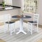 Whitewood Industries Extension Dining Tables, 45 in L, 38 in H, Parawood, 3 Piece K05-42DPT-23-S402-2 - alternate 6