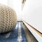 Jonathan Y Zolak Berber Stripe Geometric Blue/Ivory 8 ft Round Indoor/Outdoor Area Rug SMB124C-8R - alternate 4