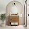 James Martin Vanities Malibu 36" Single Vanity, Amber Birch, w/ 3 CM Tajnar Eclos Top 505-V36-AMB-3TJR - alternate 6