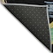 Homeroots 10' X 14' Black Pink And Yellow Striped Washable Indoor Outdoor Area Rug 618045 - alternate 3