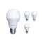 Bulbrite Dusk to Dawn 9 Watt A19 LED Light Bulb Medium (E26) Base - 3000K (Soft White Light), 800 Lumens, 4PK 862791 - alternate 1