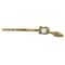 Kingston Brass Front Mount Toilet Tank Lever, Brushed Brass KTTAL7 - alternate 1