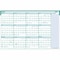 House Of Doolittle 24 x 37" Express Track Reversible/Erasable Yearly Wall Calendar, Teal/Blue HOD392 - alternate 2