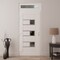 Vdomdoors Front Exterior Prehung Metal-Plastic Door, Manux 8933 White Silk, Top Sidelite Transom, Office Comm MANUX8933EXD-WS-W30xH80+14-RH - alternate 2
