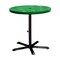 Leisure Craft 36" Round Perforated Pedestal Table, Portable, 40"H, Green 36TAB40-GREEN - alternate 1