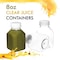 Ecoquality 8oz Empty Clear Plastic Bottles with Tamper Evident Caps For Juices, Milk, Smoothies, 10PK EQ8CLJU-10 - alternate 1